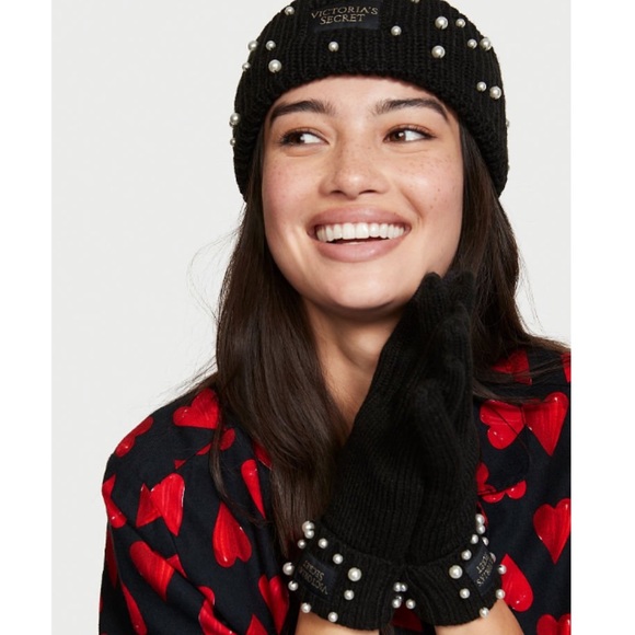 Victoria's Secret Accessories - Victoria’s Secret Headband & Gloves